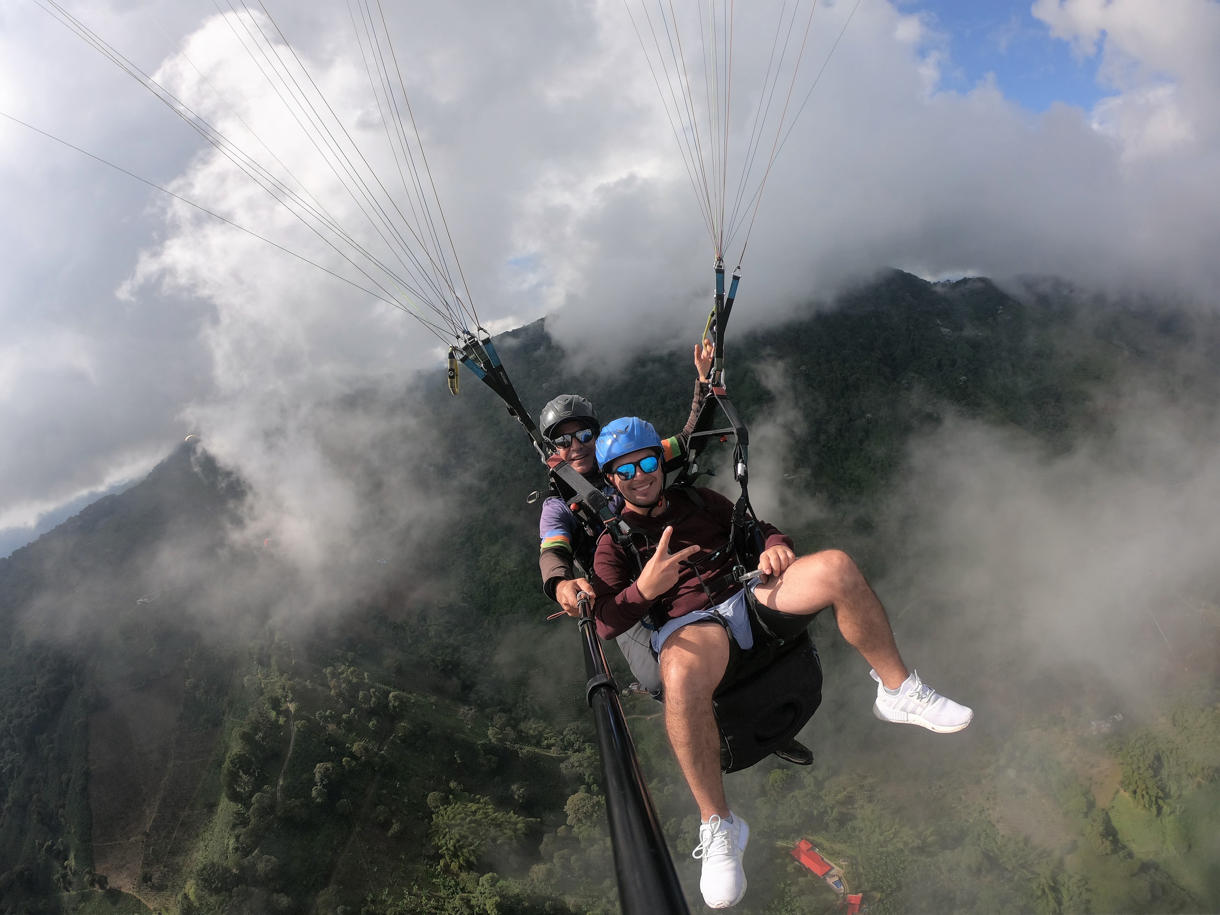 Vuelo de parapente